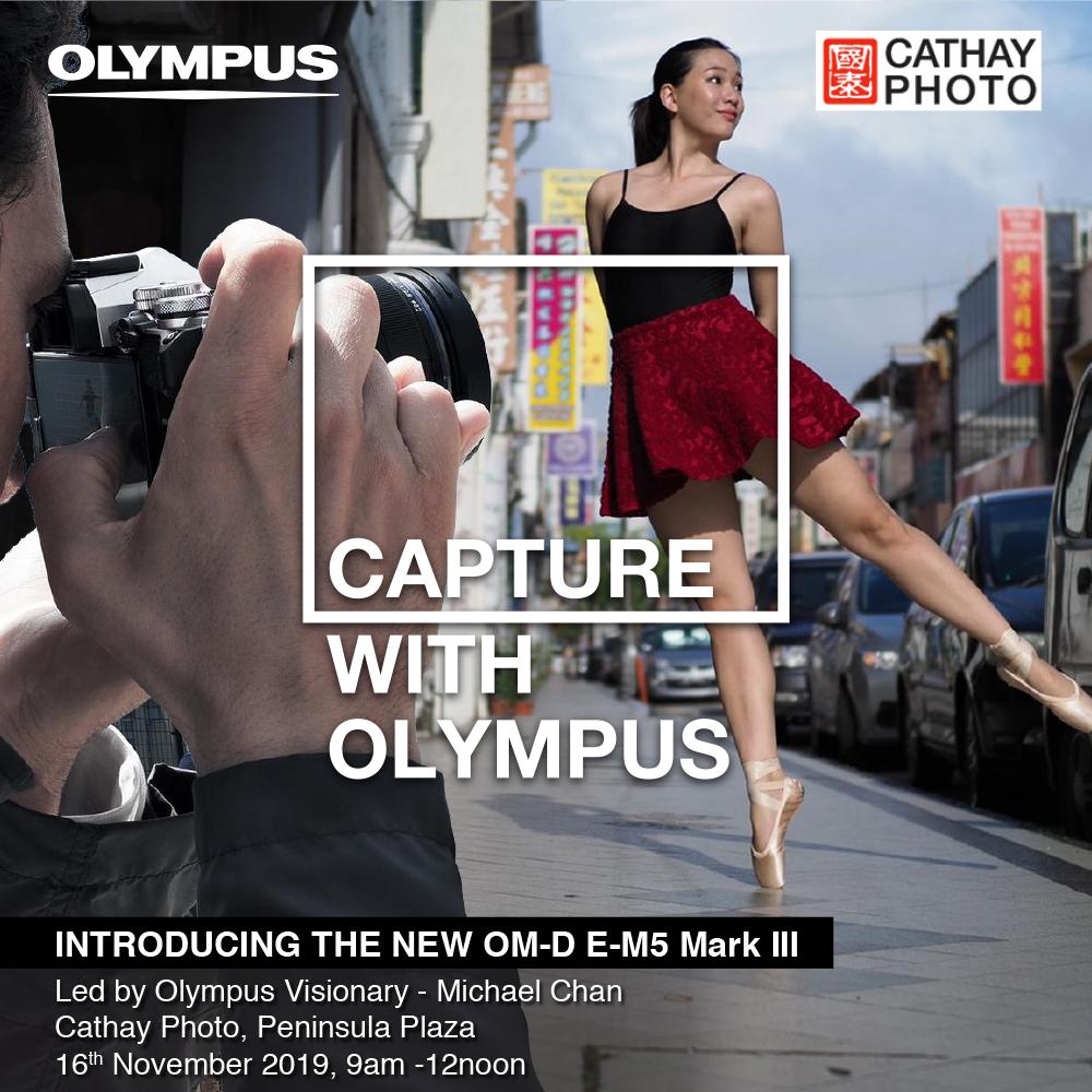 Olympus OM-D E-M5 Mark III Hands-on Event