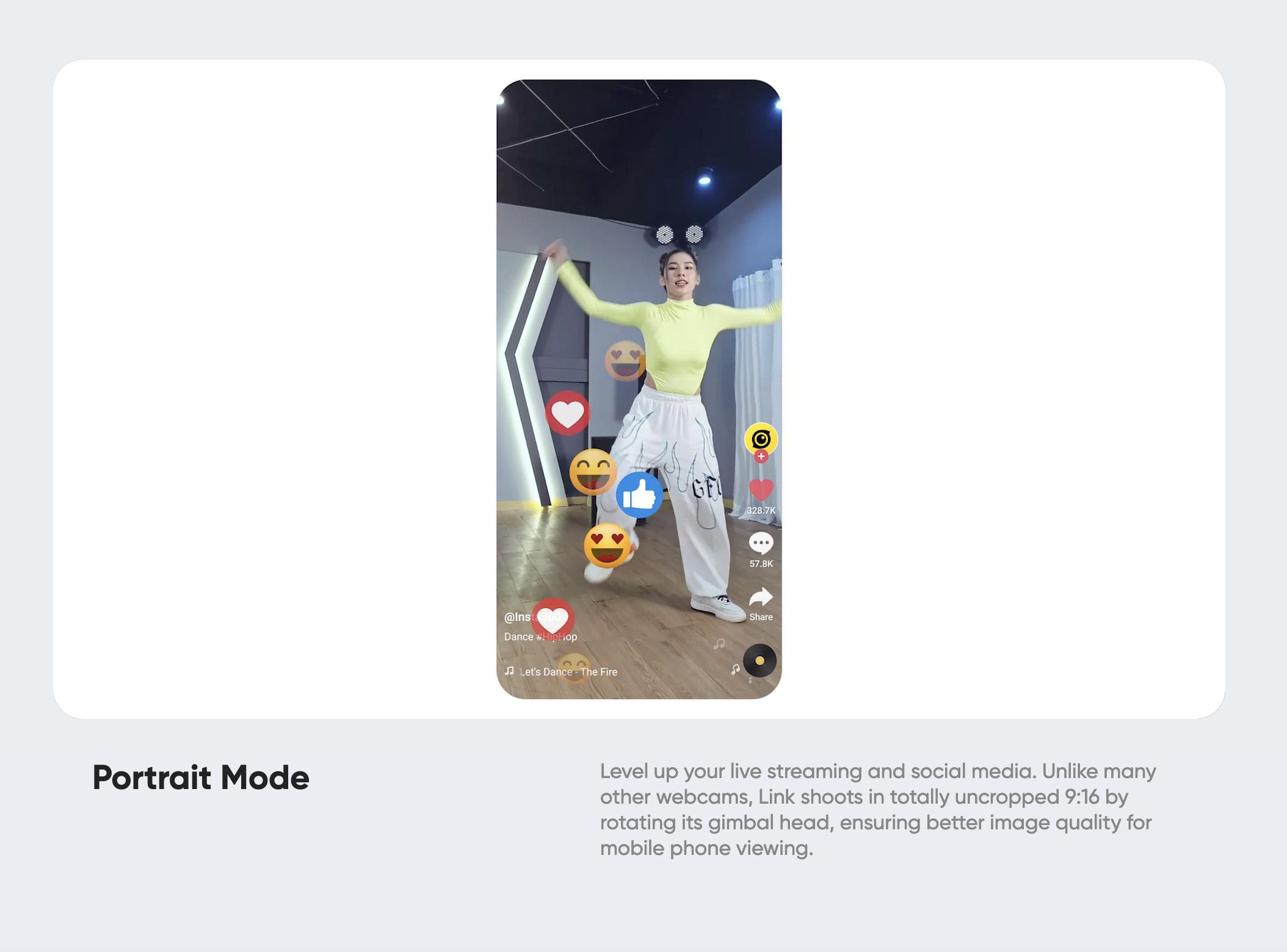 Insta360 Link portrait