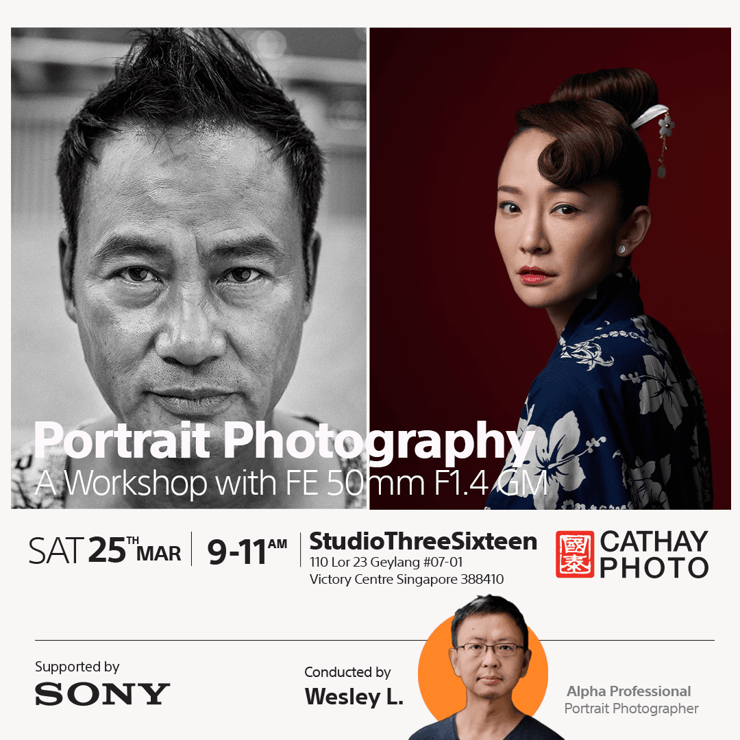 Portrait Photography with Wesley Loh