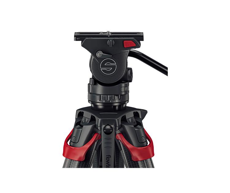 Sachtler Flowtech 75 ms Fibre de carbone trépied Système avec Ace XL Mark II