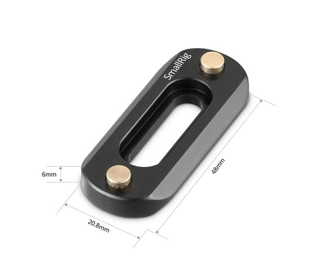 SMALLRIG Universal Low-Profile Quick Release NATO Rail Safety Rail 70mm/2.8inches Long With 1/4 Screws For NATO Handle Camera Cage EVF Mount – BUN2483 - Tamaño 70 Mm | Guatemala