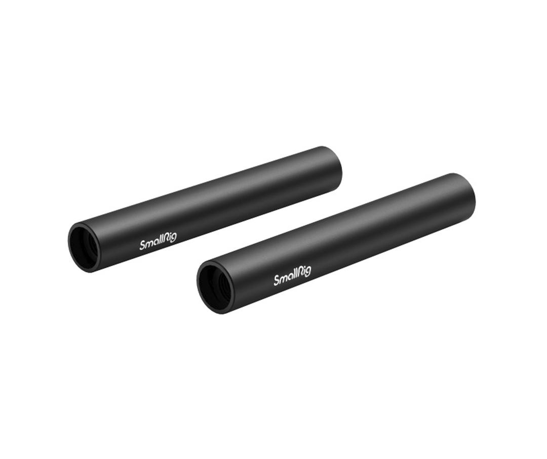 SmallRig Aluminum Alloy Pair of 15mm Rods (M12-4inch)1049 1049 by SmallRig at B&C Camera