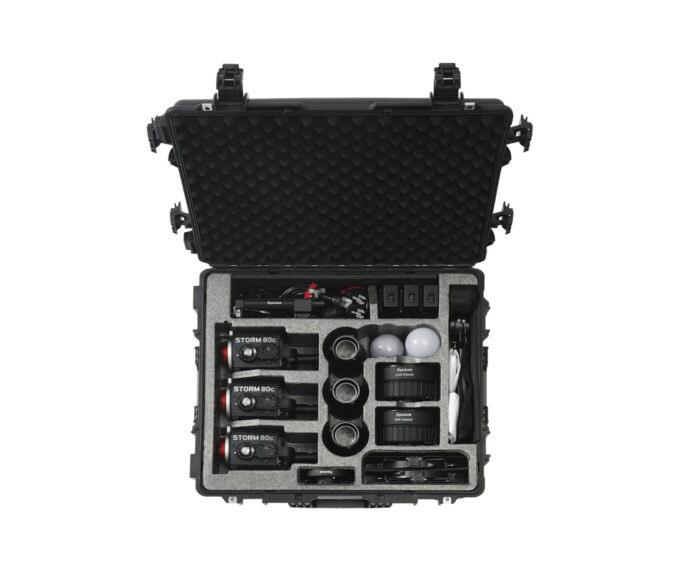 Aputure STORM 80C 3-Light Kit