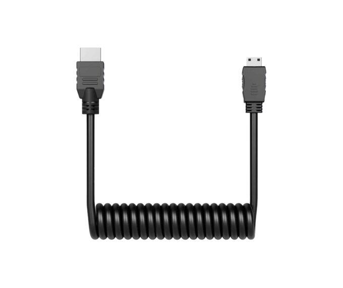 Atomos Coiled Mini to Full HDMI Cable (50cm)