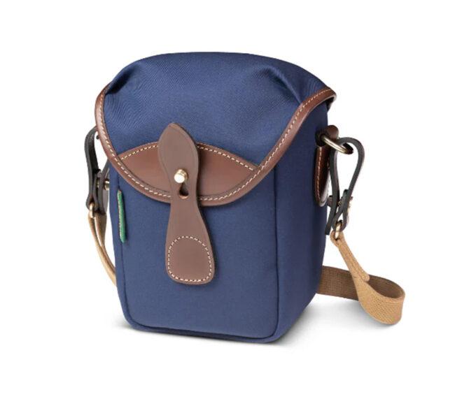 Billingham 72 Camera Bag (Navy Canvas / Chocolate Leather)