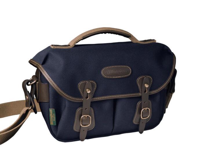 Billingham Hadley Small Pro Camera Bag (Navy Canvas / Chocolate Leather)