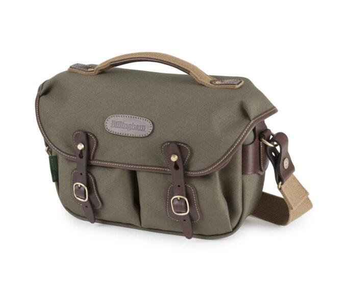 Billingham Hadley Small Pro Camera Bag (Sage FibreNyte / Chocolate Leather)