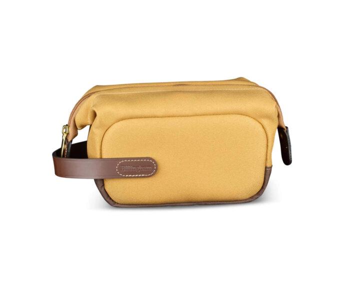 Billingham Capsule 1 Pouch (Khaki FibreNyte / Chocolate Leather)