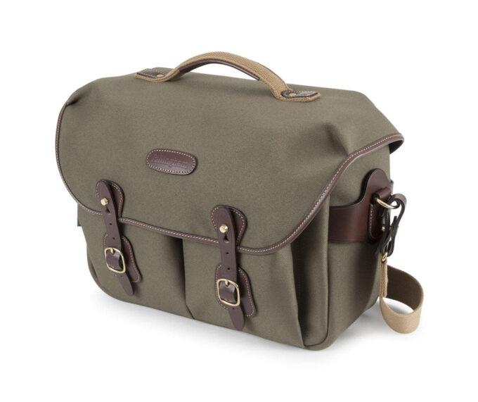 Billingham Hadley One Camera/Laptop Bag (Sage FibreNyte / Chocolate Leather)