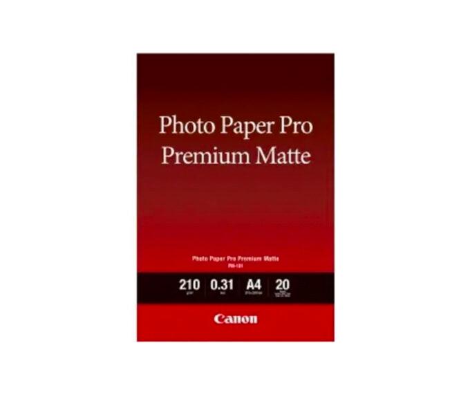 Canon PM-101 A4 Photo Paper Pro Premium Matte (20 Sheets)
