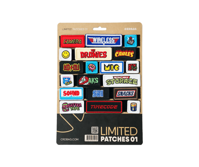CRDBAG Limited Edition Patches 01