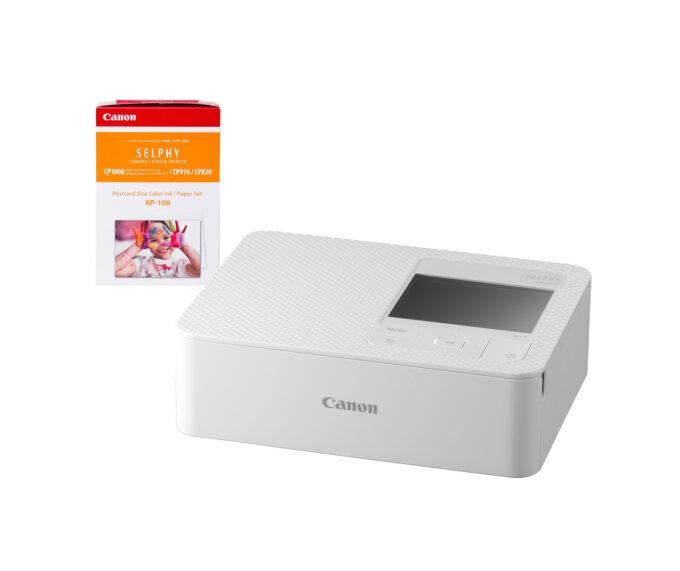 Canon SELPHY CP1500 - White (Bundled with RP-108)