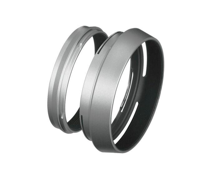 FUJIFILM LH-X100 Lens Hood & Adapter Ring Kit (Silver) for X100