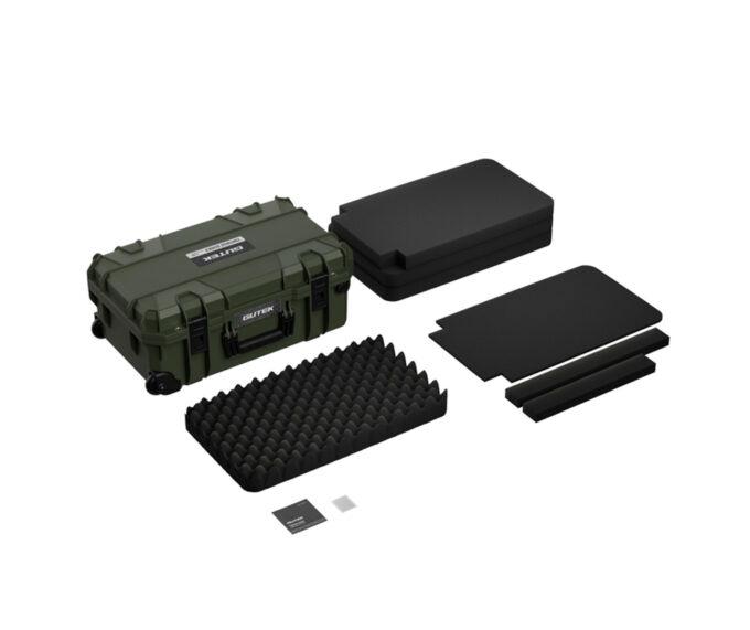 GUTEK Tortoise T-300 Protector Hard Case (Olive Drab Green)