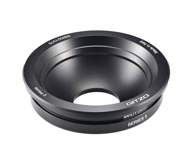 Gitzo GS5321V75 75mm Half Bowl Video Adapter Systematic, Series 5