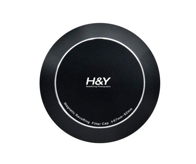 H&Y Filter RevoRing CNC Machined Aluminum Front And Back Cap - 67-82mm