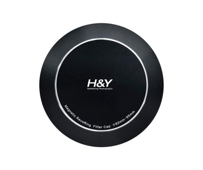 H&Y Filter RevoRing CNC Machined Aluminum Front And Back Cap - 82-95mm