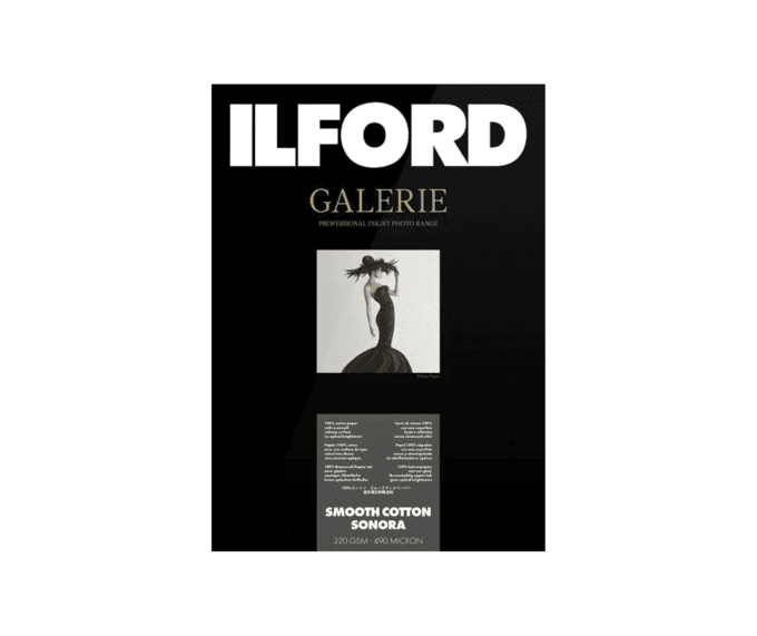 Ilford Galerie Smooth Cotton Sonora A3 - 320gsm