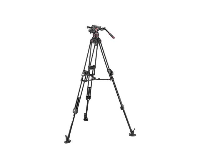 Manfrotto MVK612TWINFA Nitrotech 612 Series with 645 Fast Twin Alu Tripod