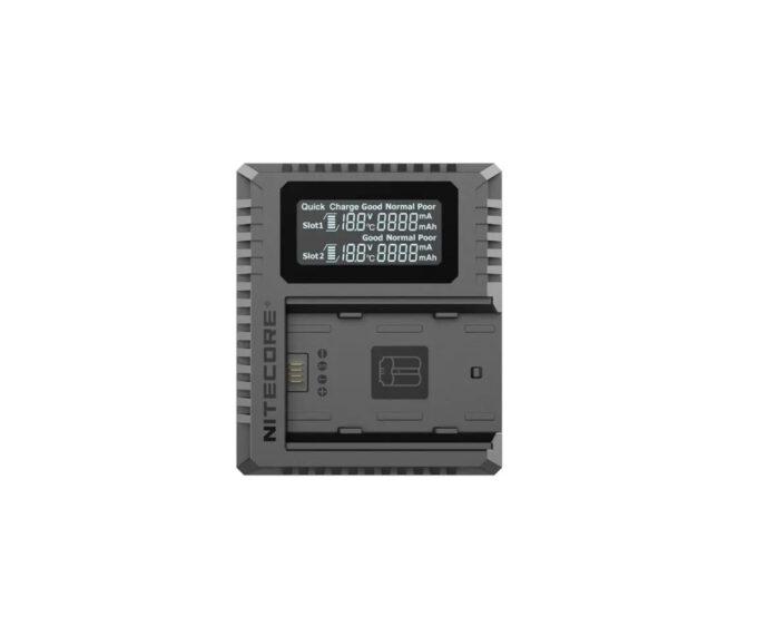Nitecore FX3 2-Slot USB-C QC Battery Charger for FUJIFILM X-T4
