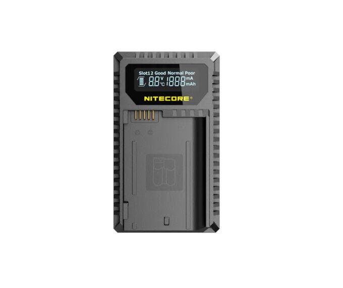 Nitecore UNK2 Dual-Slot USB Charger for Nikon