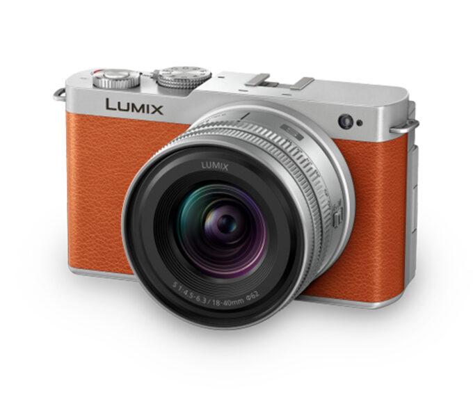 Panasonic Lumix S9 Mirrorless Camera with 18-40mm f/4.5-6.3 Lens (Camel Orange)