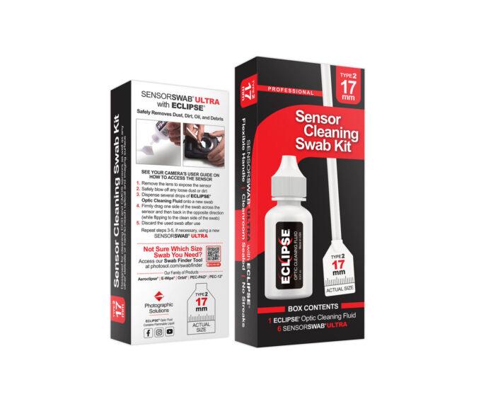 Photographic Solutions Sensor Cleaning Swab Kit Type 2 (17mm Swab, Eclipse)