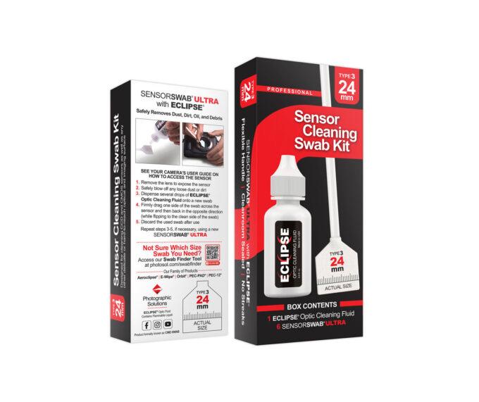 Photographic Solutions Sensor Cleaning Swab Kit Type 3 (24mm Swab, Eclipse)