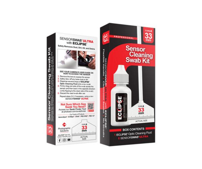 Photographic Solutions Sensor Cleaning Swab Kit Type 4 (33mm Swab, Eclipse)