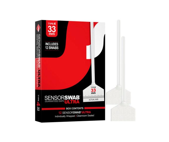 Photographic Solutions Sensor Swab Ultra Type 4 Cleaning Swab (12-Pack, 33mm)