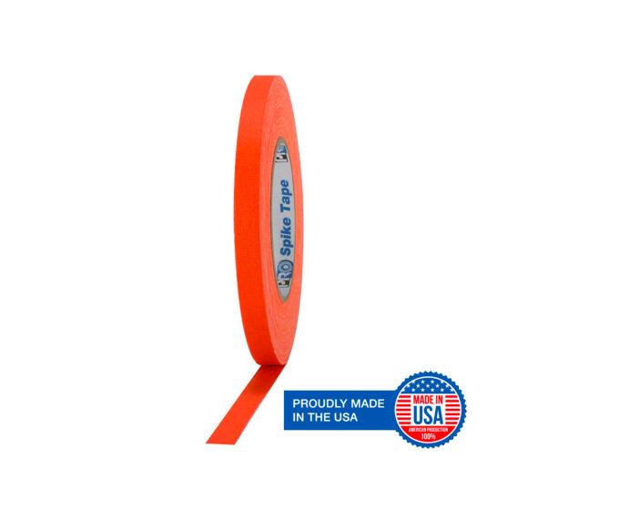 ProTapes Pro Spike Tape 0.5" x 45yds (Fluorescent Orange)
