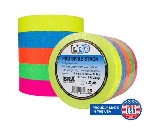 ProTapes Pro Spike Stack Fluorescent 1" x 20yds