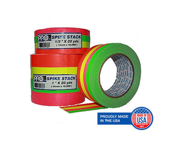 ProTapes Pro Spike Stack Fluorescent 1" x 20yds
