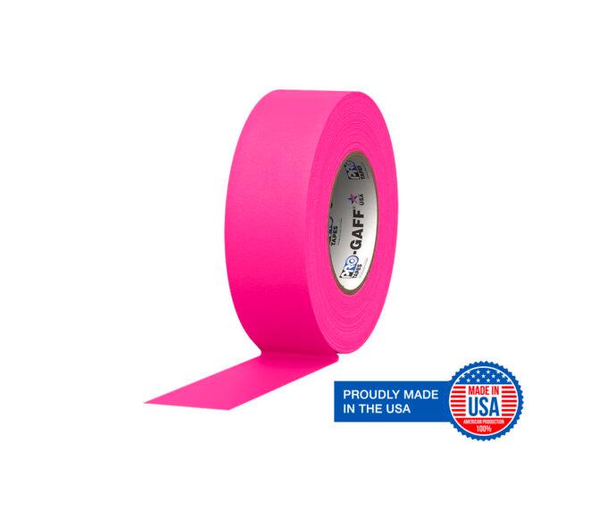ProTapes Pro Gaffer 2" x 50yds (Fluorescent Pink)
