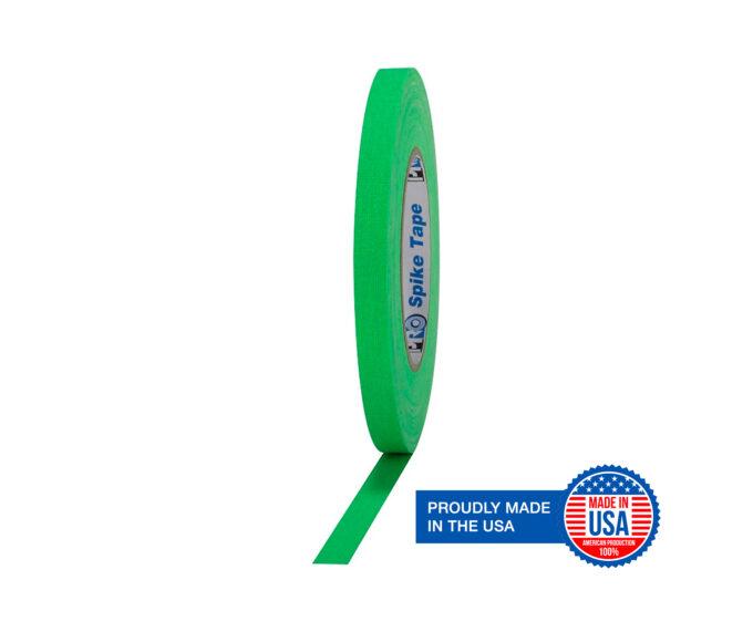 ProTapes Pro Spike Tape 0.5" x 45yds (Fluorescent Green)