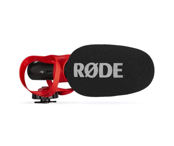 RODE VideoMic GO II-H Ultracompact Analog/USB Camera-Mount Shotgun Microphone