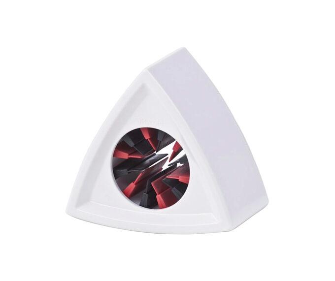 Rycote Triangular White Mic Flag