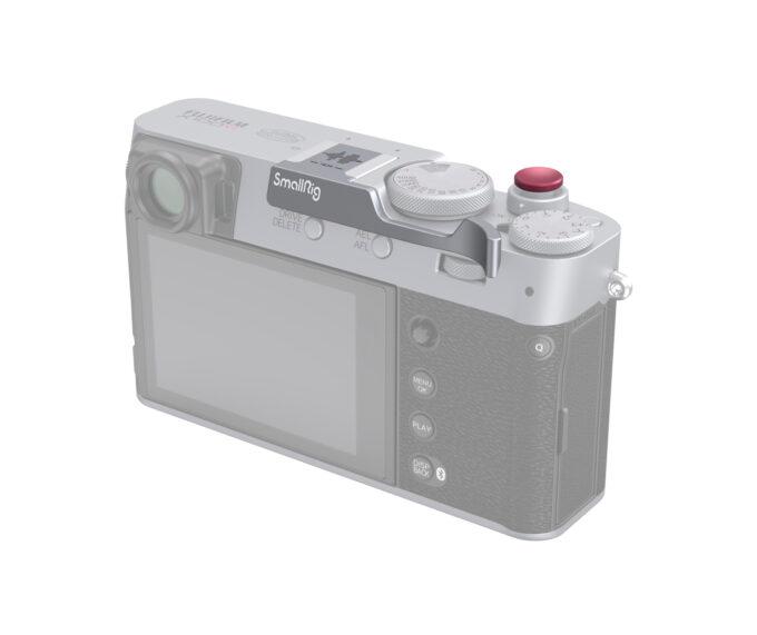 SmallRig 4566 Thumb Grip for FUJIFILM X100VI/X100V (Silver)