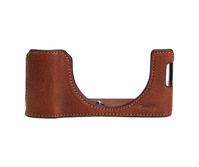 SmallRig 4699 Leather Half Case Kit for FUJIFILM X100VI (Brown)