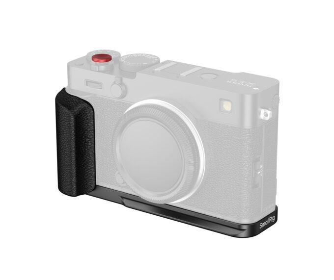 SmallRig 5548 L-Shaped Mount Plate with Silicone Handle for FUJIFILM X-E5 (Black)