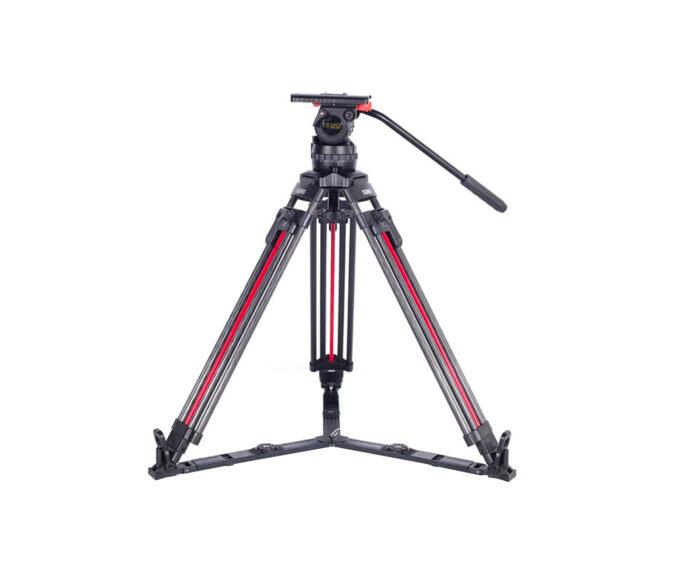 Teris TS120CF-Q Fluid Head And Tripod Kit