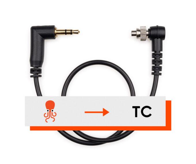 Tentacle Sync to Flash Synchro Socket - Timecode Cable