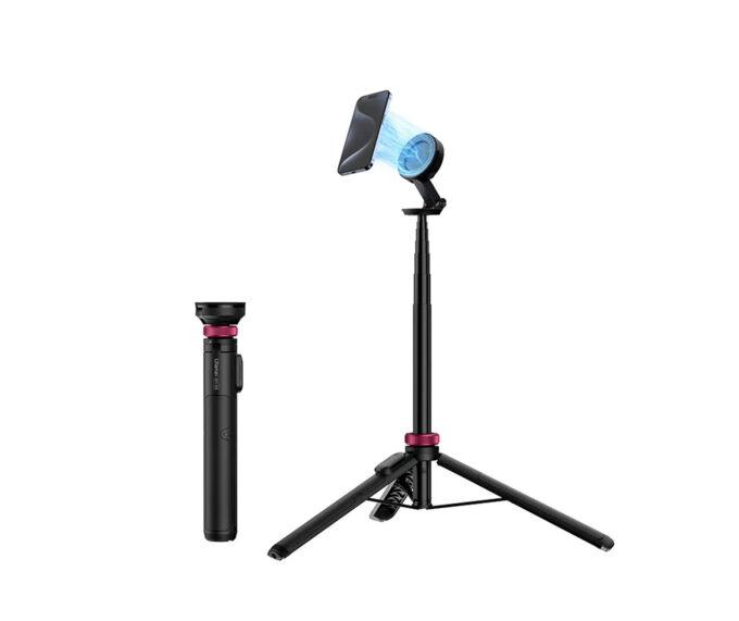 Ulanzi MT-84 153cm Magnetic Phone Holder Tripod Selfie Stick Stand for Smartphone