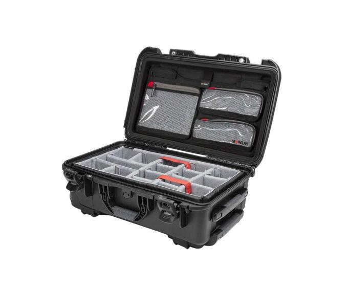Nanuk 935 Carry-on Case with Padded Dividers & Lid Organizer (Black)