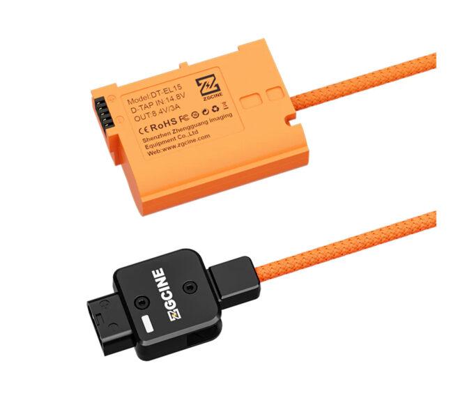 ZGCINE D-Tap to EL15 Dummy Battery Cable (60cm)