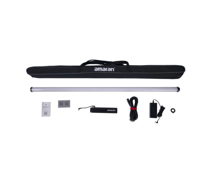 Aputure amaran T4C 4' RGBWW LED Tube Light with Battery Grip