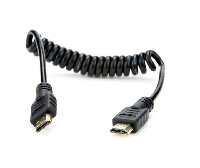 Atomos Coiled Full HDMI to Full HDMI Cable (30cm-45cm)