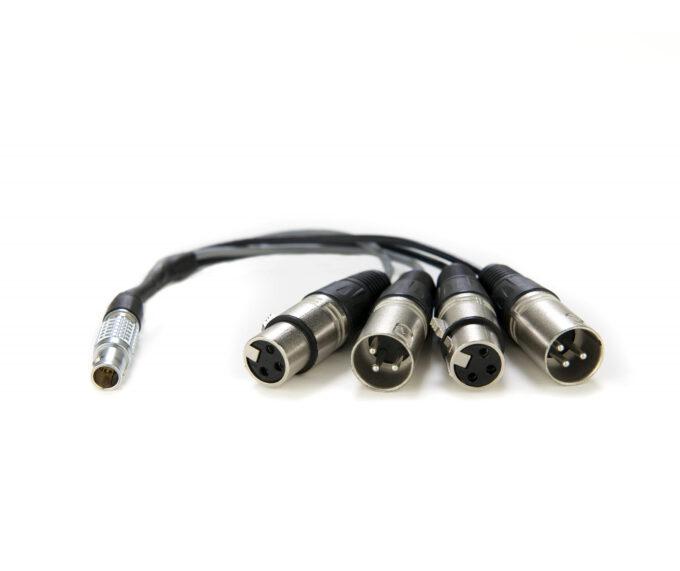 Atomos Lemo to XLR Breakout Cable