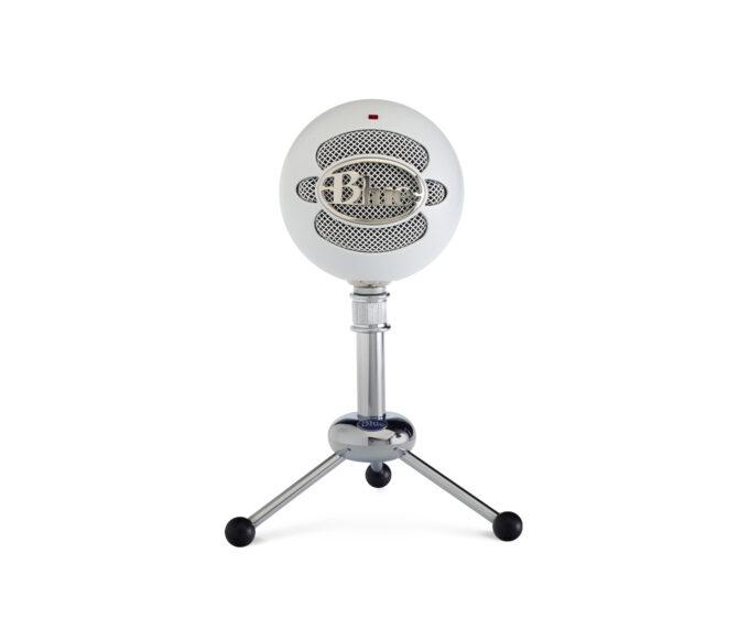 Blue Snowball Classic Studio Quality USB Microphone (White)