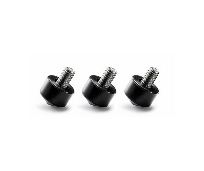Gitzo GSF25 Interchangeable Rubber Foot, 25mm, Set of 3
